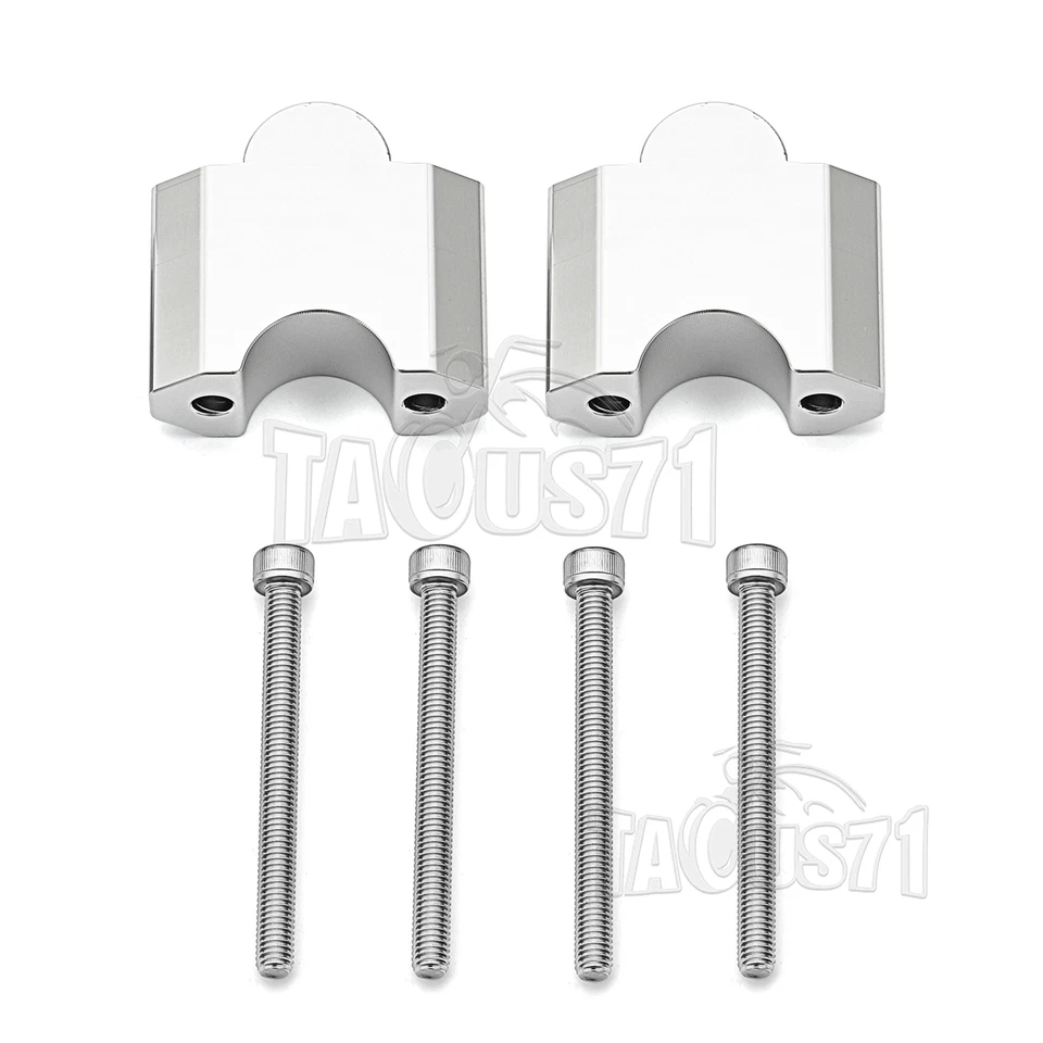 Elevador de manillar de aluminio de 2" para Suzuki Boulevard M109R Boss Intruder 2006-UP Foto 4 de 4