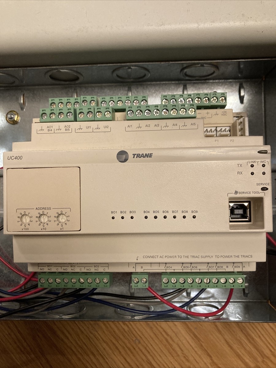 Trane UC400 Programmable Controller, Trane Air-Fi, both in Trane 