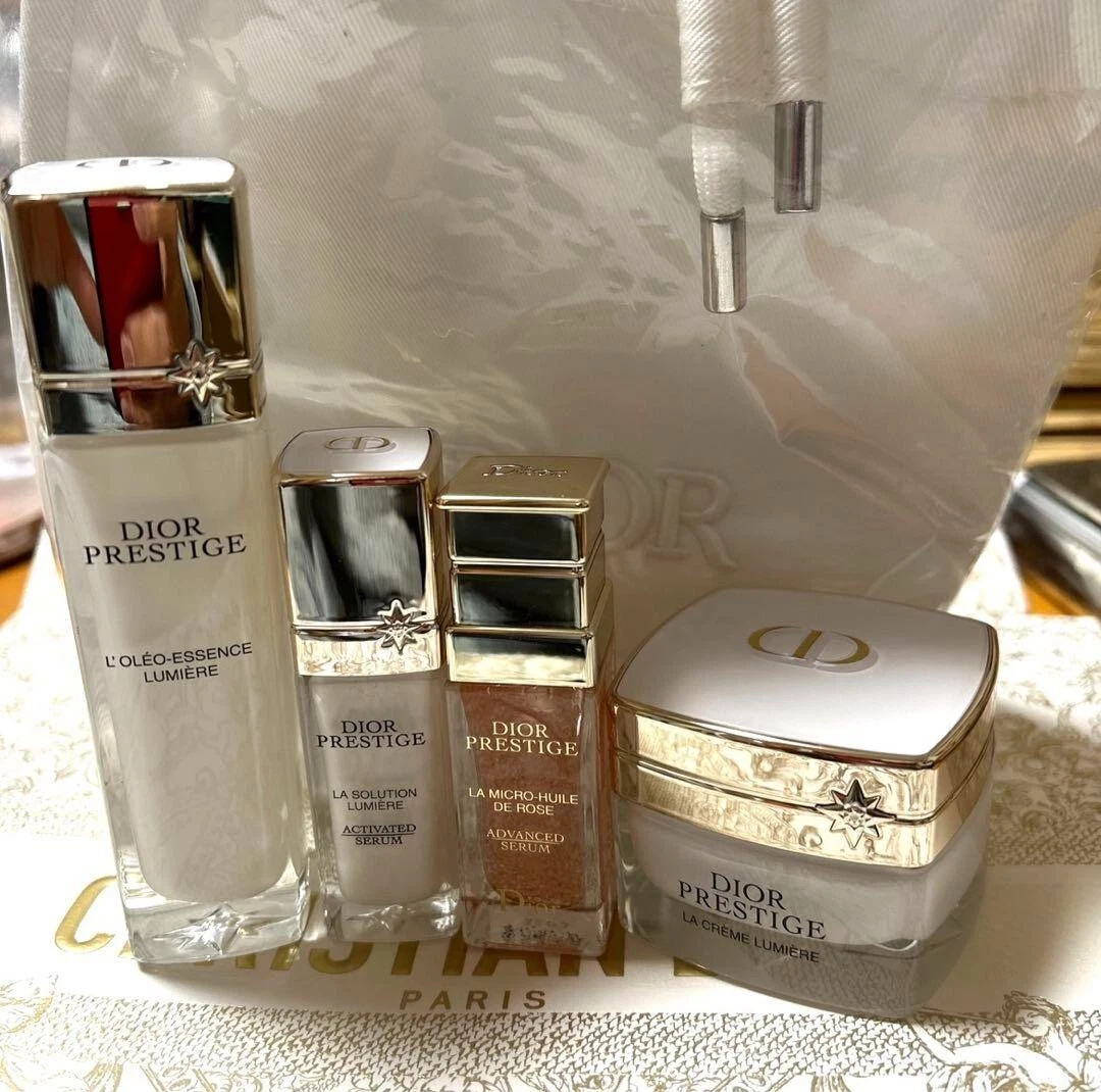 【DERNIER SET】 Dior Prestige Oleo Lotion Lumière sérum crème pochette rides cadeau