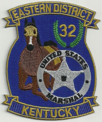 U. S. MARSHAL SERVICE EASTERN DISTRICT OF KENTUCKY PATCH