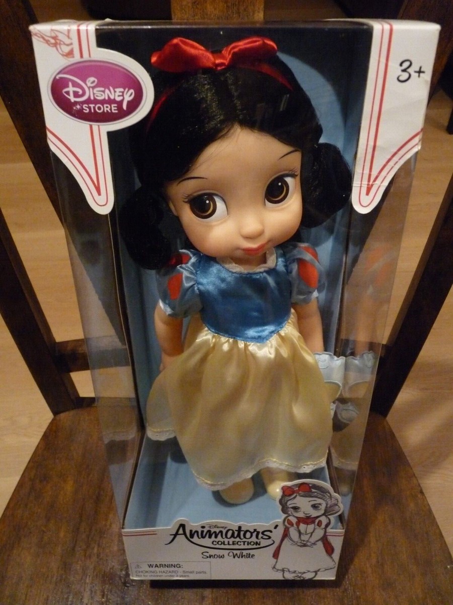 Disney Store Animators' Collection Snow White Baby Doll NIB Sealed
