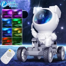 Astronaut Projector Moon Rover Night Light Star Nebula Galaxy Space Lamp Decor