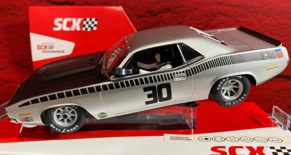 Neumáticos Plymouth Cuda escala 1/32 SCX - Nuevos Foto 4 de 4