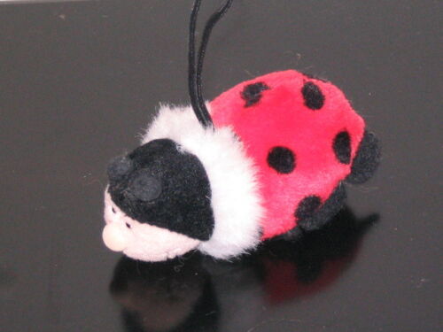 Vintage Small Ladybug Ladybird Beetle Stuffed & Plush Toy Ornament (1993) - Bild 1 von 1