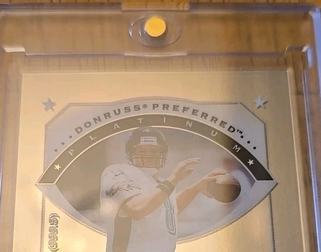 🔥1997 Donruss Preferred Mark Brunell Platino Metales Preciosos #11 SSP Jaguars🔥 Foto 4 de 4