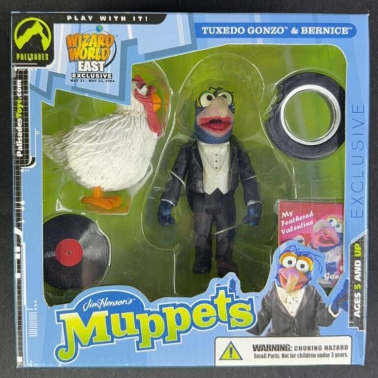 Palisades　マペットショー　インヴィジブルビーカー　フィギュア Palisades Gonzo Action Figures & Accessories for sale | eBay
