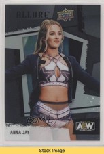 2022 Upper Deck Allure AEW Black Rainbow Anna Jay #50 READ 17an