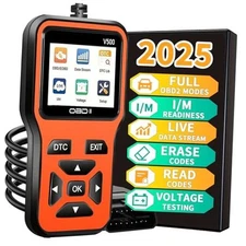 OBD2 Scanner Diagnostic Tool - Check Engine Light Code Scanner Tool with Orange