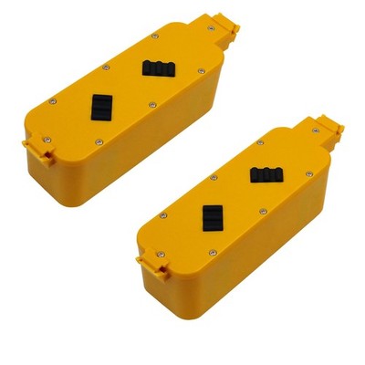 Mighty Max 2 Pack - 14.4V Battery for iRobot Roomba FloorVac 400 / Dirt Dog