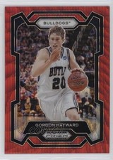2024-25 Panini Prizm Draft Picks Red Wave Prizm Gordon Hayward #74 fm0