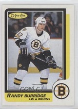 1986-87 O-Pee-Chee Randy Burridge #70 0a4
