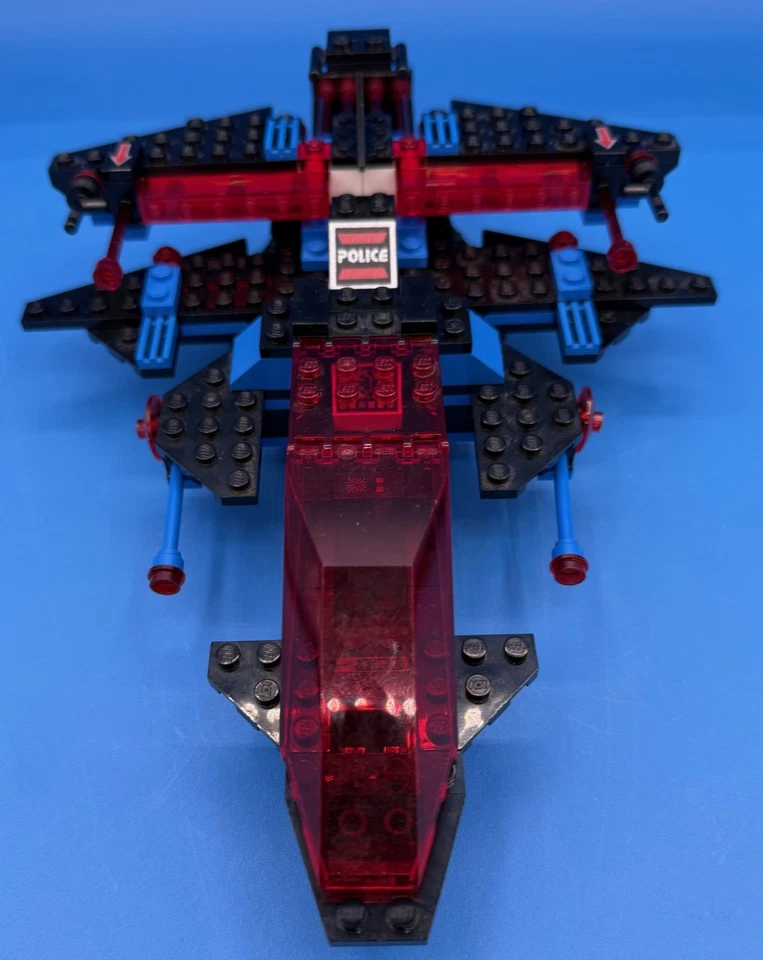 JUEGO LEGO POLICÍA ESPACIAL VINTAGE 6781 - SP-STRIKER CON CAJA Y LUCES MANUALES 100% Foto 4 de 4