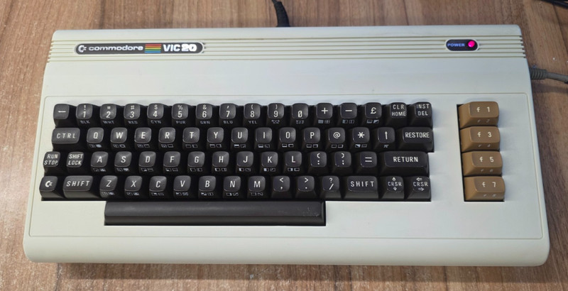 VIC-20 (Vic 20) Computer Cleaned and Tested With diagnostics ok