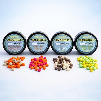 Dovit Wettbewerb Lösliche Wafters intensives Aroma 6mm 9mm Karpfenköder 2 Farbig
