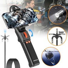 Endoskop Kamera 2-Wege 360° Industrielle Inspektionskamera 6,5mm KFZ Endoskop DE