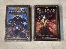Talisman Revised 4th Edition The Harbinger and Blood Moon Expansions New Sealed