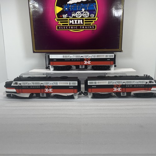 MTH Premier 20-2238-1 New Haven FA-2 ABA Diesel Set PS.2 O Gauge New BCR NH 0409 - Picture 12 of 24