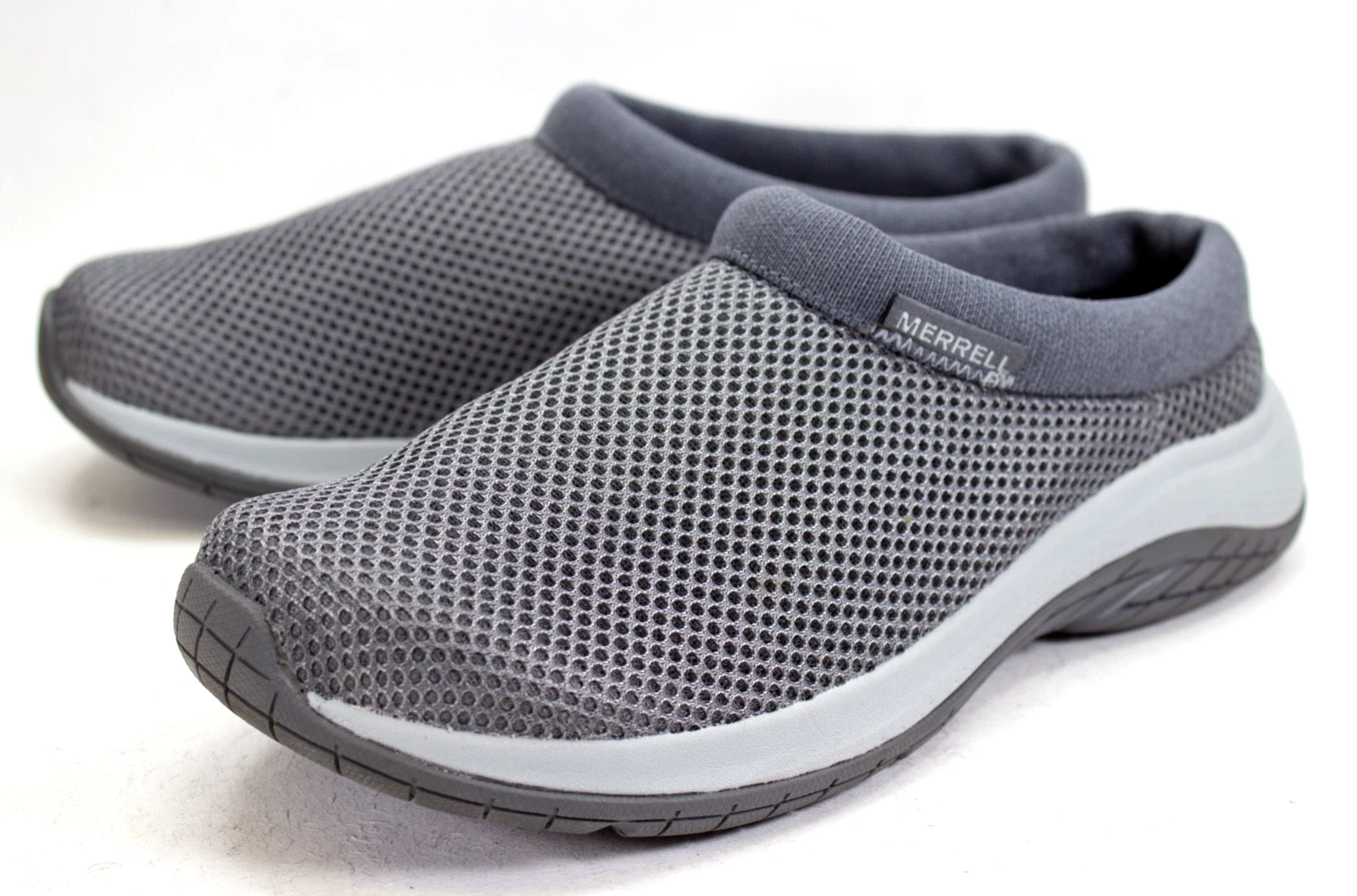 Merrell Encore Breeze 5 Shoes Womens Size US 7.5 Rock Gray Mesh FloatPro Slip On