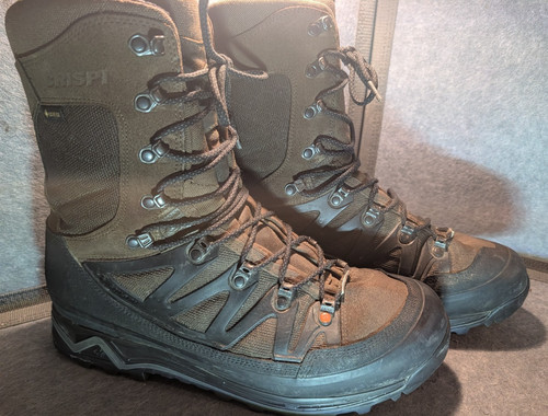 Crispi Idaho II GTX Boots A.B.S.S. Men's US 13 Eur 47 Brown Made Italy Vfine