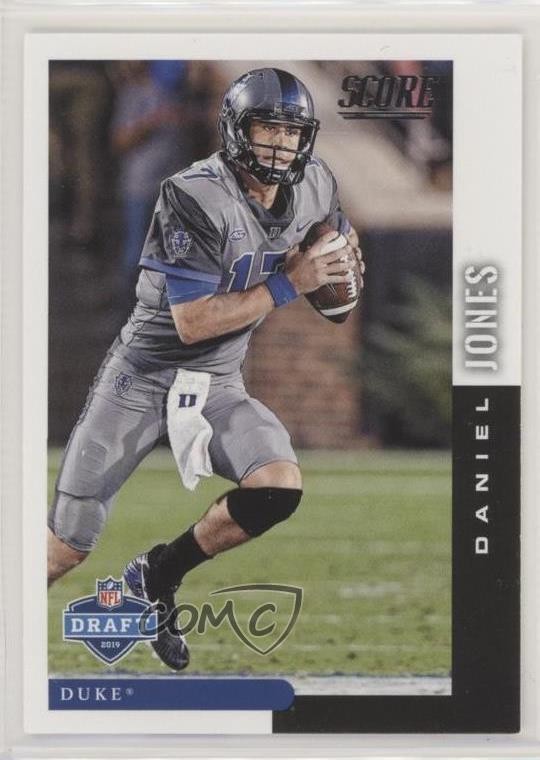 2019 Score NFL Draft Daniel Jones #DFT-14 1q0b