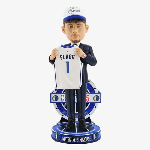 Cooper Flagg Dallas Mavericks 2025 NBA Draft Pick Bobblehead NBA