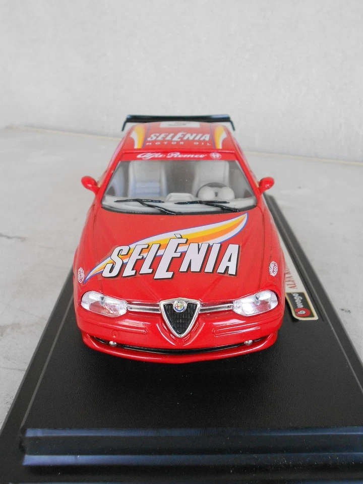 ALFA ROMEO 156 Gran Turismo SELENIA 3 Burago sc 1:24 - No Box - Immagine 4 di 4