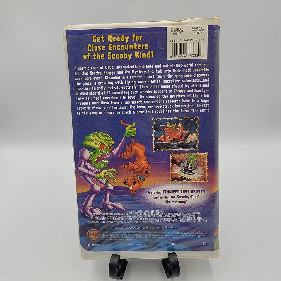 Scooby-Doo and the Alien Invaders VHS – 2000 Vintage Animated Movie Classic - Image 2 of 4