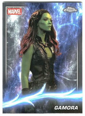 Gamora Marvel 2025 Topps Chrome Studios 48 2025