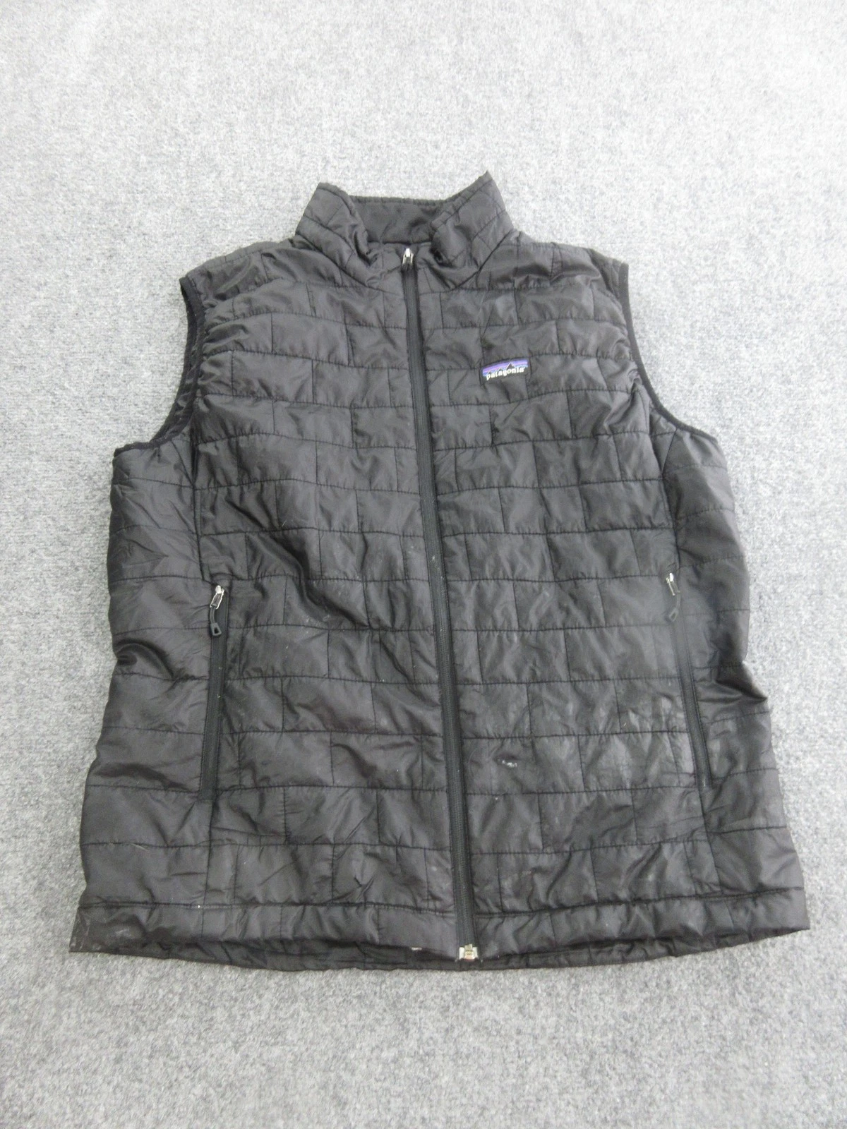 Patagonia Vest Mens Large Black Nano Puff Quilted Insulated VITA Logo STY84241
Opens in a new window