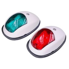 Boat Navigation Lights Red and Green LED Marine Navigation Light Boat Bow Light
