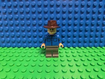 LEGO Dr. Alan Grant Minifigure Jurassic World 76949 jw081 CMF Lot Rare Retired 
