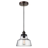 Pendelleuchte Glas Schirm Industrial Design KüChe Esstisch HäNgelampe Zahir