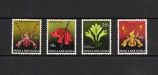 S5156   Papua New Guinea  1969   flora  orchids   4v.   MNH