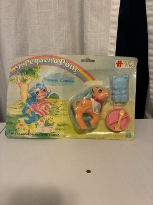 My Little Pony G1 Mi Pequeño Pony  Primera Comida  Perfectly Sealed/Warped Card
