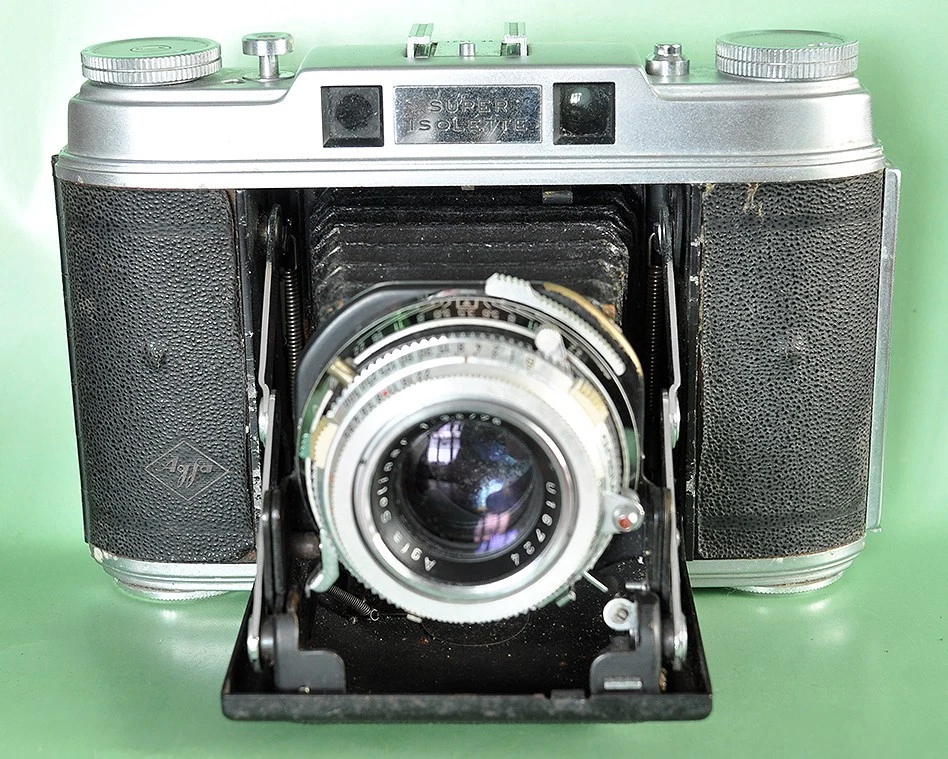 Cámara fotográfica Agfa Super Isolette telémetro 120 con lente Solinar de 3,5/75 mm Foto 3 de 4