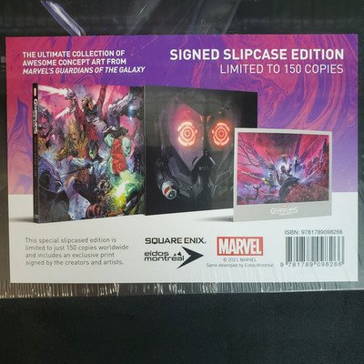 Guardians of the Galaxy * The Art of the Game * Signed Slipcase Limited Edition