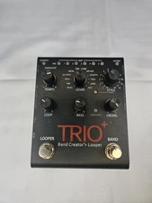 Digitech Trio + Plus Band Creator Looper Sampler Guitar Effect Pedal | Untested