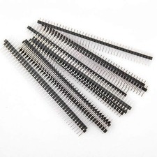 HiLetgo 20pcs 40P 2.54mm Pitch Single Row Pin Header Strip 40Pin