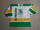 vintage HC Prievidza Slovakia game worn hockey jersey