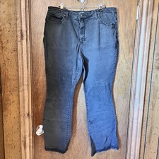 TERRA  SKY-Women's Black Bootcut 5 Pocket Jeans Size 20W