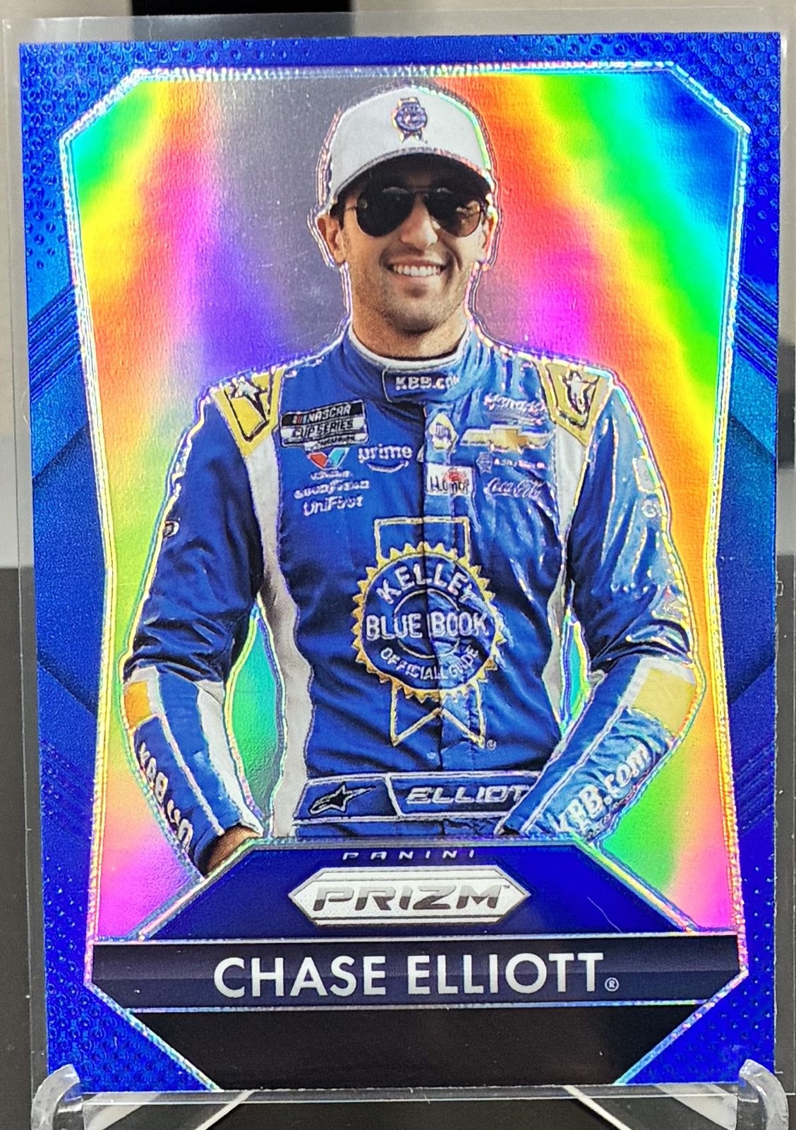 2025 Panini Prizm - Throwback Chase Elliott #159 Blue Prizm /199 R2