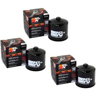 Ölfilter Set 3 Stück K&N KN-153 für Bimota Cagiva Ducati DB10 DB11 DB12 DB5 DB6