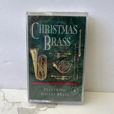 Christmas Brass Vol. 4 featuring Dallas Brass (Cassette, 1994) NEW SEALED - Image 1 of 4