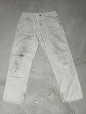 Carhartt Men's B04 Carpenter Utility Painter Pants 36x34 Double Knee Paint USA