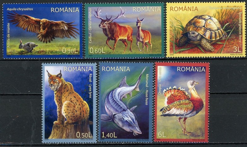 sr4239 Romania Sc#5125-30 MNH