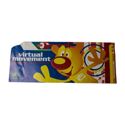 Vintage 1998 Virtual Movement Atlanta Rave Flyer Nigel Richards Hipp-e Tigger