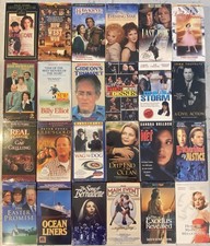 24 NEW AND SEALED VHS Movies All Brand New Sealed Free Shipping  D 
