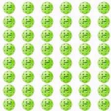 Outdoor Pickleball Players 48 Pack Balls Green 2.9 USAPA Official