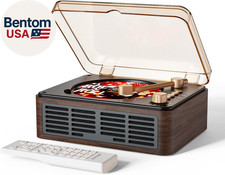 CD Player with Speakers Bluetooth Nostalgic Retro Portable CD Players for Home W