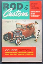 Rod & Custom Magazine September 1958